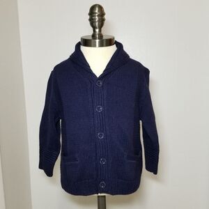 Baby Gap Knit Cardigan Sweater Navy NWT